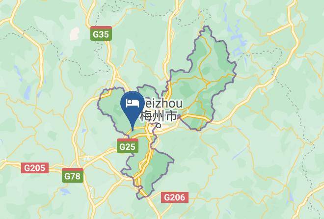 Meizhou - Luhushan Hotel Meizhou Maps