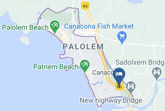 Canacona - Luianna Resort Maps