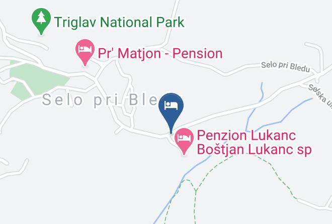 Bled - Lukanc Hotel Maps