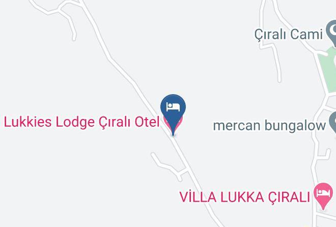 Antalya - Lukkies Lodge Cirali Otel Maps