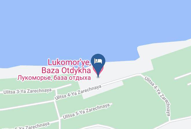 Lukomor'ye Baza Otdykha Map