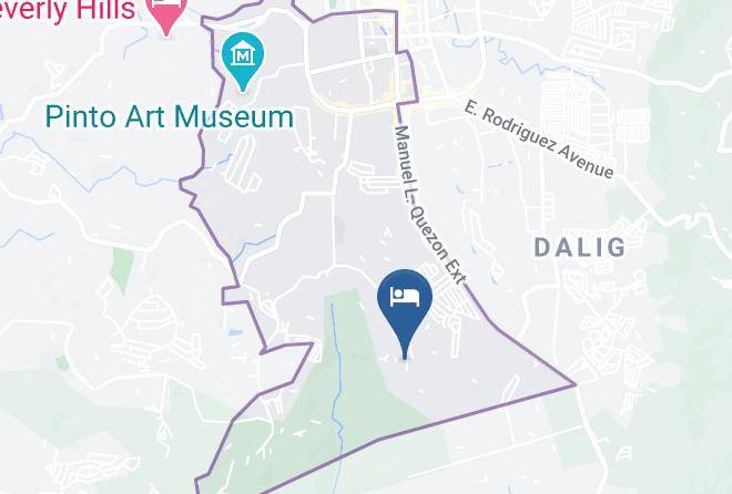 Rizal - Luljetta's Place Garden Suites Maps