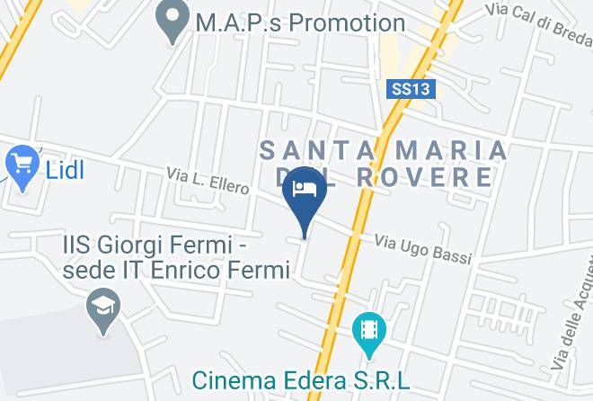Treviso - Lullaby B&b Maps