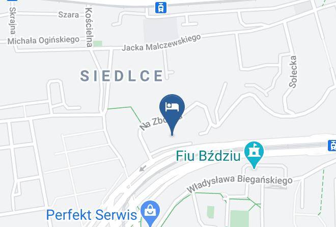 Gdansk - Lulu Pokoje Goscinne Maps