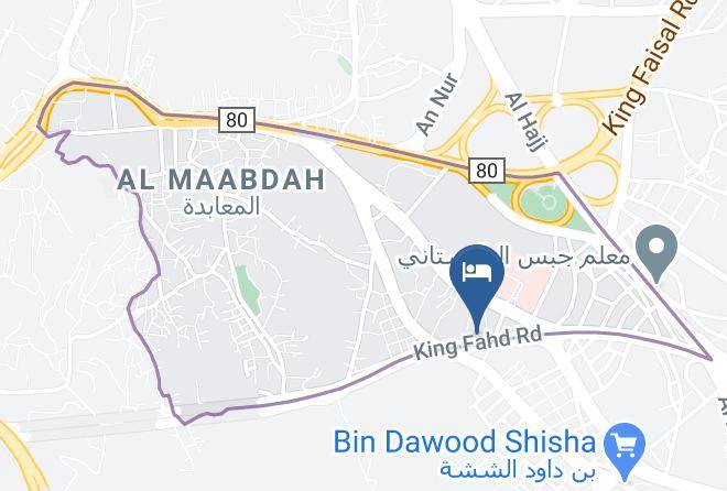 Mecca - Luluat Muaz Hotel Maps