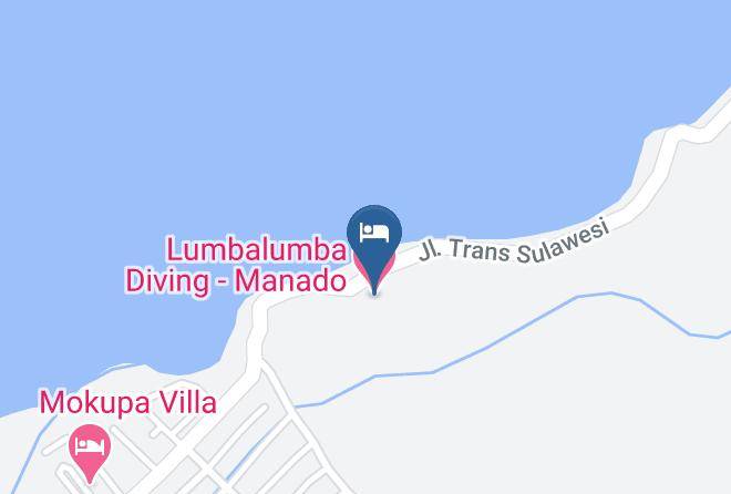 Minahasa Regency - Lumbalumba Diving Manado Maps
