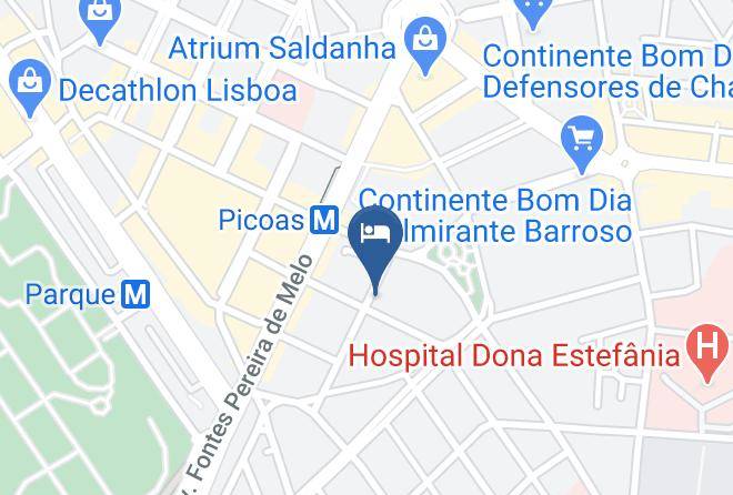 Lisbon - Lumen Lisboa Hotel Maps
