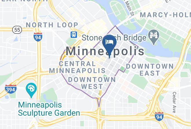 Hennepin - Luminn Hotel Minneapolis Tapestry Collection By Hilton Maps
