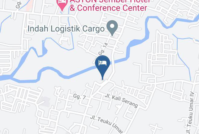 Jember Regency - Luminor Hotel Jember Maps