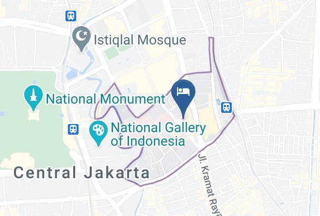 Central Jakarta - Lumire Hotel & Convention Center Maps