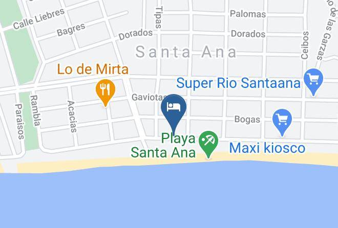 Colonia Del Sacramento - Lumminis Resort & Spa Santa Ana Maps