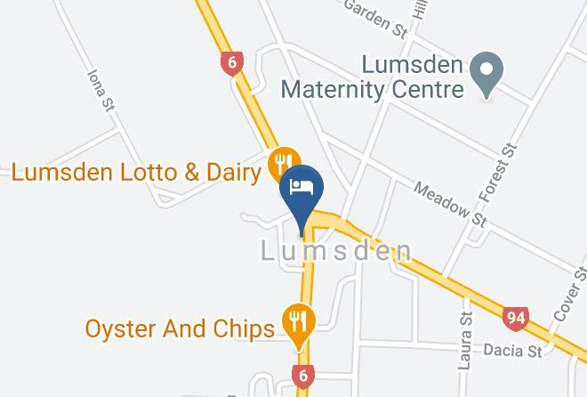 Lumsden - The Lumsden Hotel Maps
