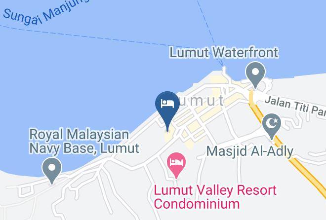 Dinding - Lumut Suites Maps