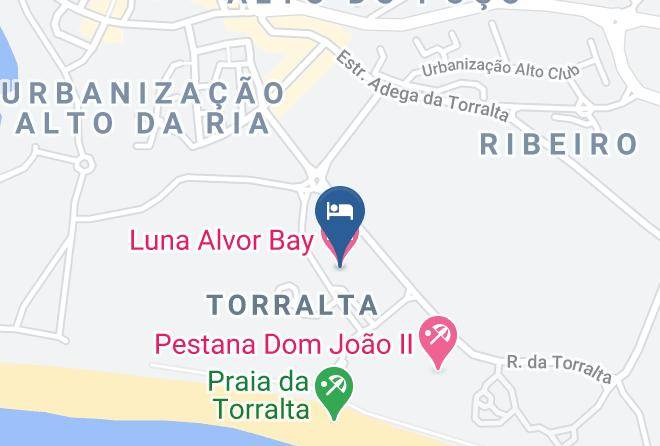 Luna Alvor Bay Map