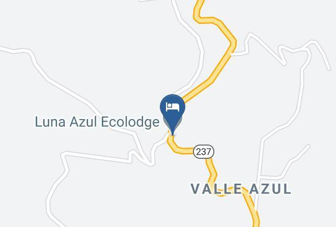 Coto Brus - Luna Azul Ecolodge Maps