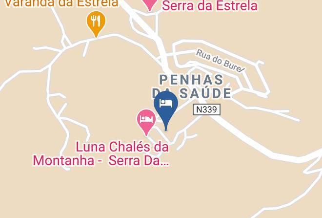 Covilha - Luna Chales Da Montanha Maps
