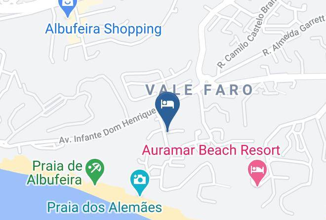 Albufeira - Luna Clube Oceano Maps