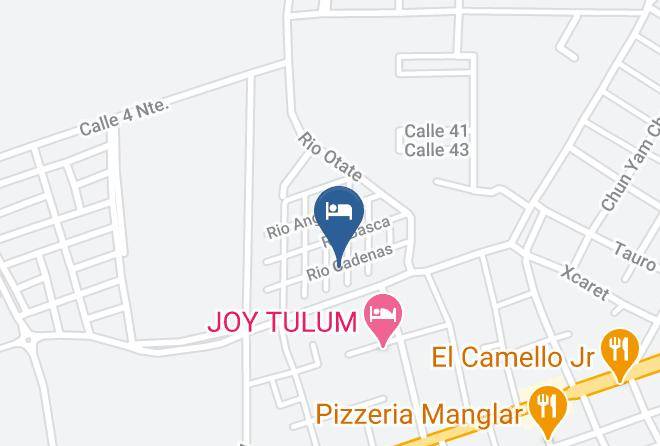 Tulum - Luna De Agua Maps