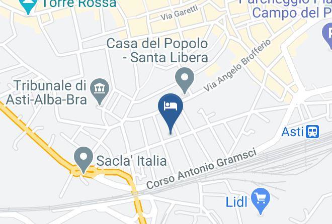 Asti - Luna Del Bel Vedere Maps