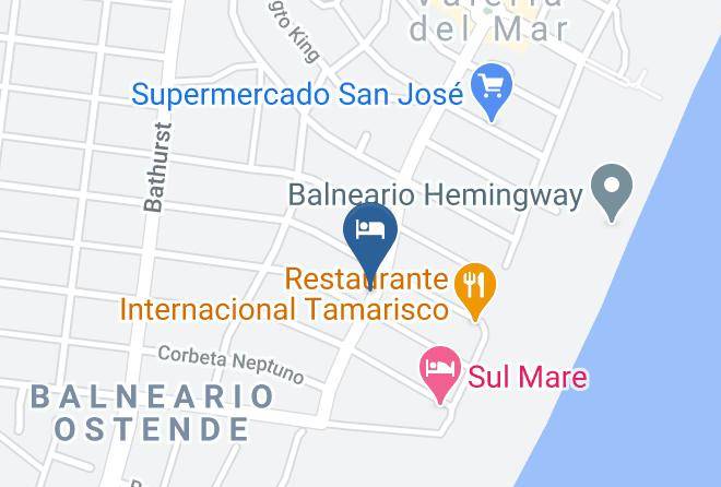 Pinamar - Luna Del Pastor Valeria Del Mar Maps