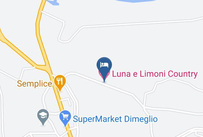 Province Of South Sardinia - Luna E Limoni Country Maps