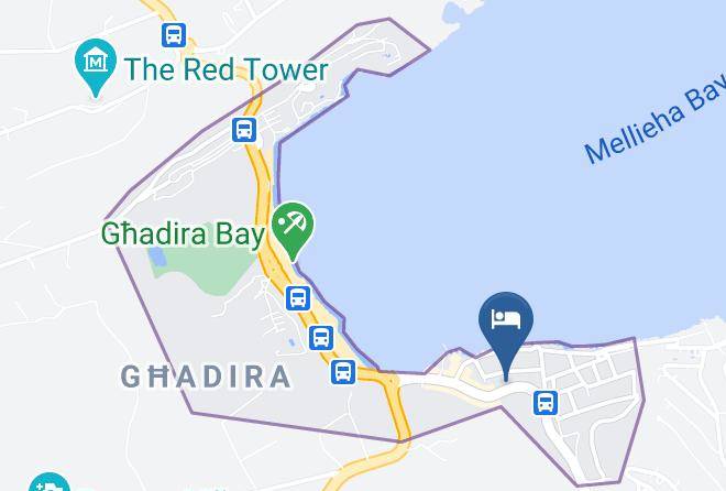Mellieha - Luna Holiday Complex Maps