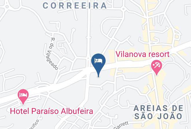 Albufeira - Luna Hotel Da Oura Maps