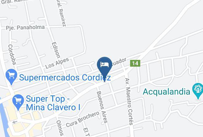 San Alberto Department - Luna Negra Hosteria Maps