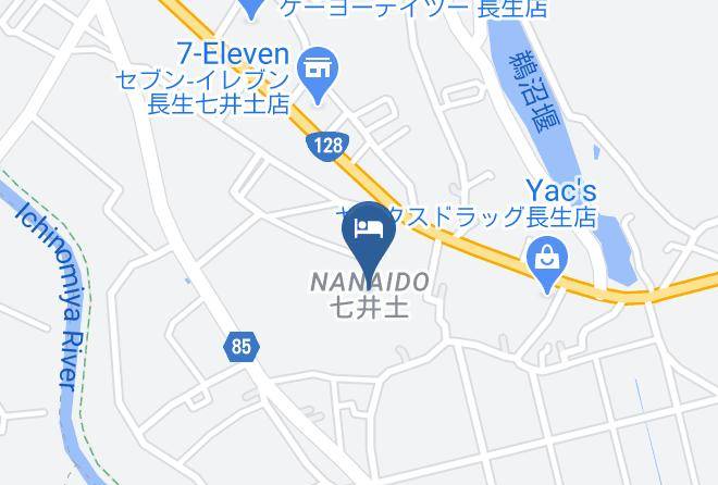 Chosei Vil Chosei District - Luna Park Hotel Chiba Maps