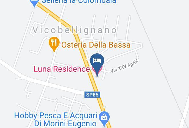 Cremona - Luna Residence Hotel Maps