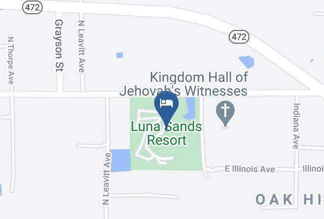 Luna Sands Resort Map