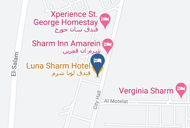 Luna Sharm Hotel Map