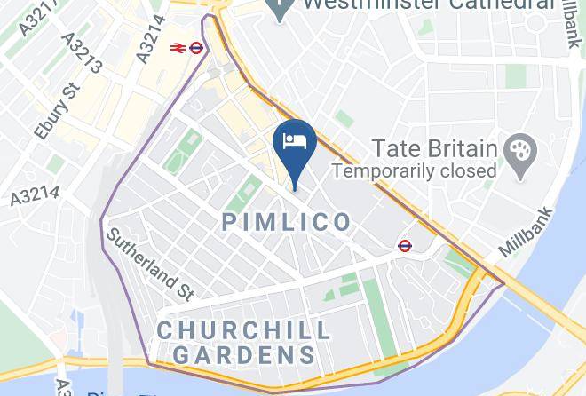 London - Luna Simone Hotel Maps