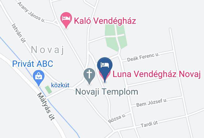 Novaj - Luna Vendeghaz Novaj Maps
