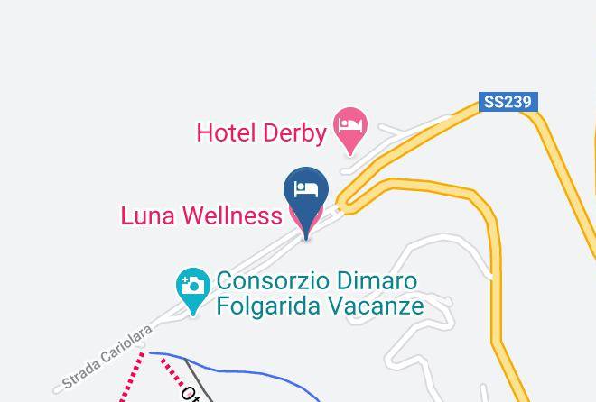 Luna Wellness Hotel Map