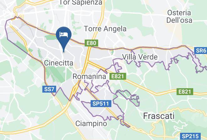 Rome - Lunablu Cinecitta Maps