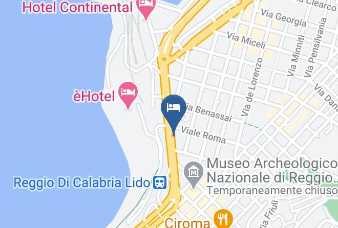 Reggio Di Calabria - Lungomare Hotel Maps