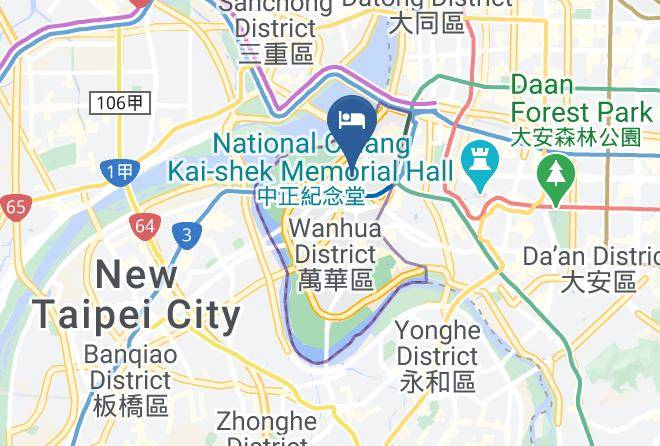 Wanhua District Mengjia - Lungshan Hotel Maps