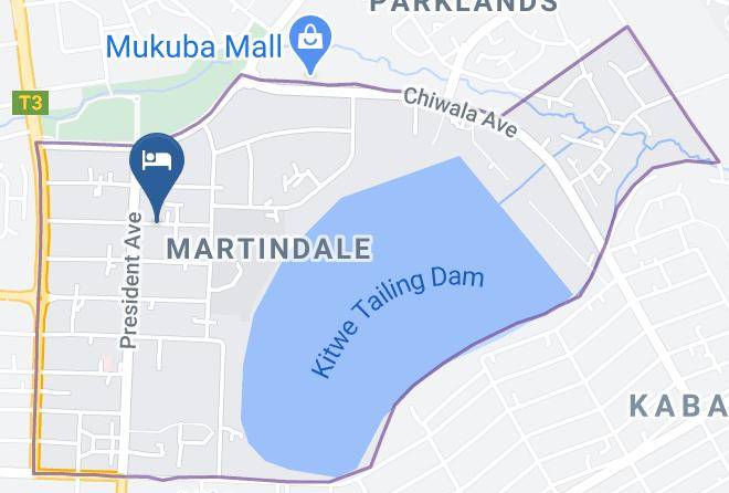 Kitwe - Lunte Lodge Maps