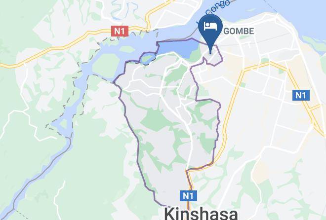 Kinshasa Urban - Luntu Hotel Maps