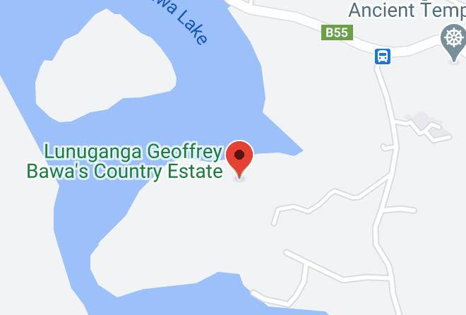 Galle - Lunuganga Geoffrey Bawas Country Estate Maps