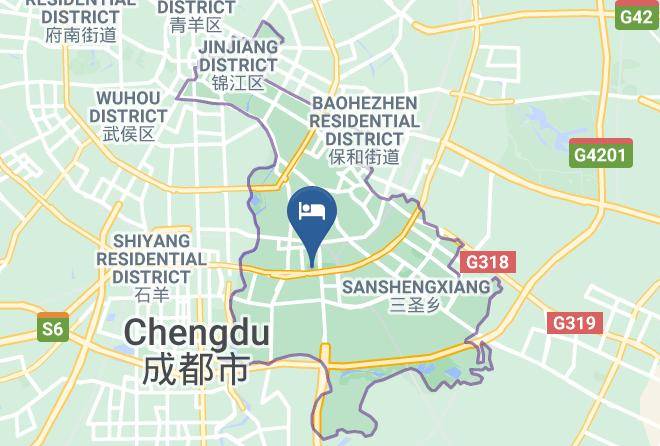 Chengdu - Luo Man Grand Hotel Maps