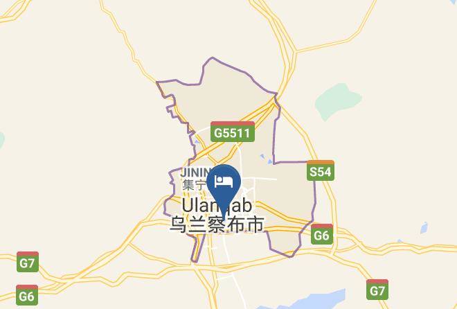 Ulanqab - Luode Ailan Hotel Maps