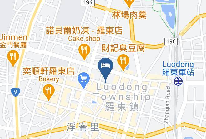 Yilannty - Luodong Peekaboo Homestay Maps