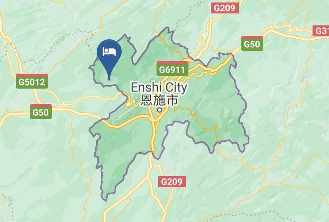 Enshi Aut Prefecture - Luofu Hotel Maps