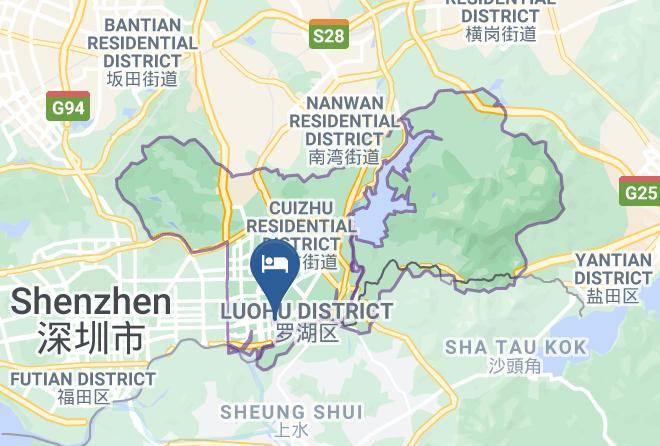 Shenzhen - Luohu Hotel Maps
