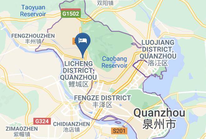 Quanzhou - Luoke Hotel Maps