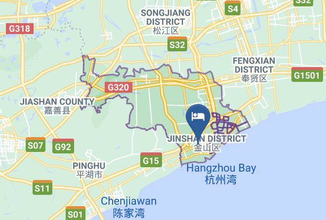 Jinshan District - Luoke Huafei Hotel Maps
