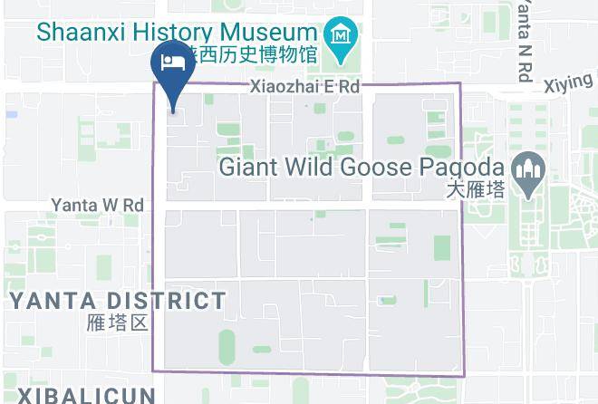 Xi An - Luoman Theme Hotel Maps