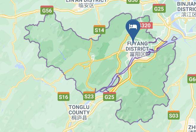 Hangzhou - Luomandi Fengqing Hotel Maps